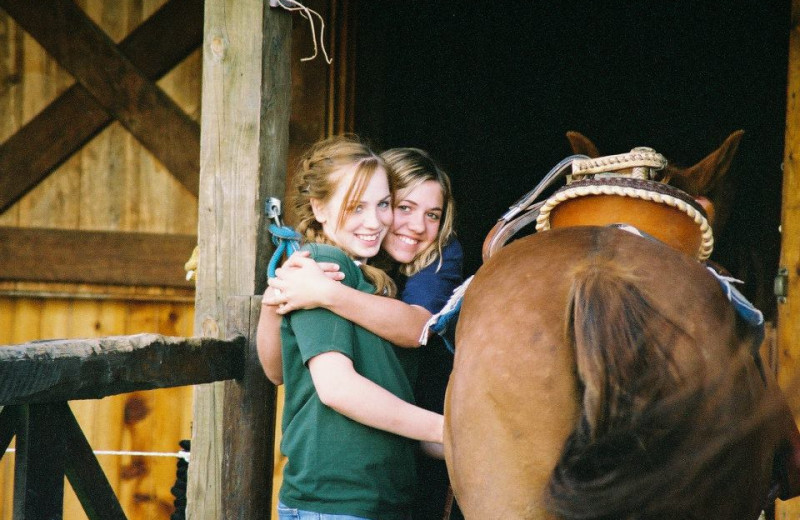 Stable at Guggisberg Swiss Inn/Amish Country Riding Stables.