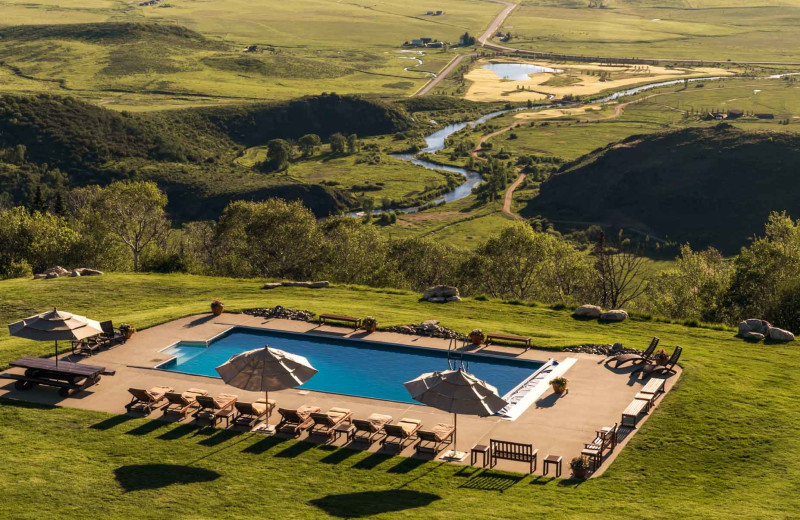 Outdoor pool at Bella Vista Estate.