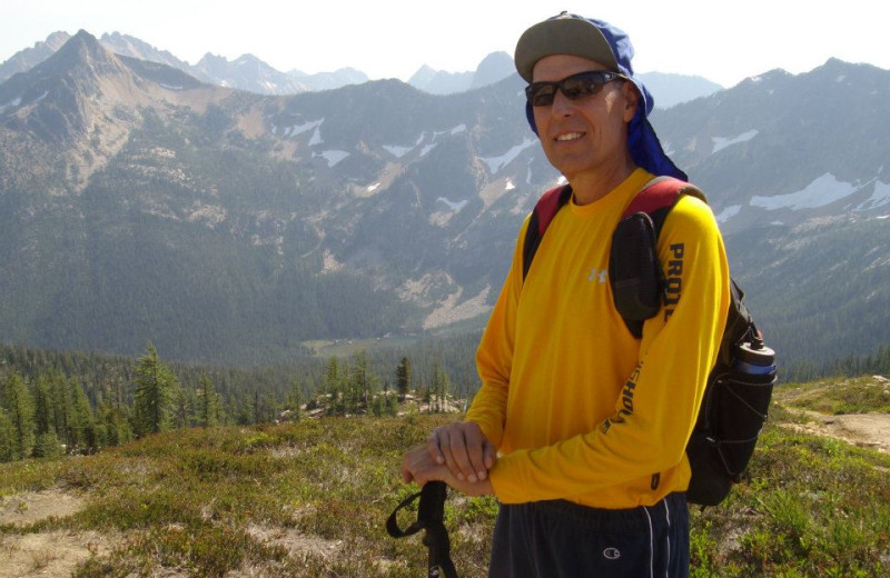 Hiking at Timberline Meadows Lodges.