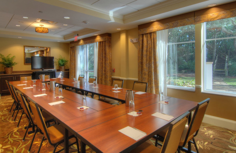 Meeting room at Hampton Inn & Suites Jekyll Island.