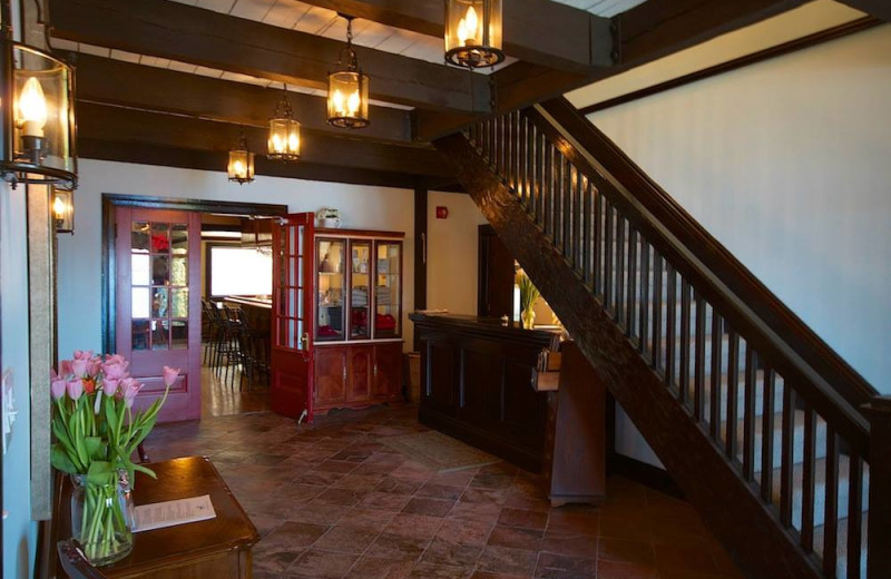 Lobby at Sir Sam's Inn and WaterSpa.