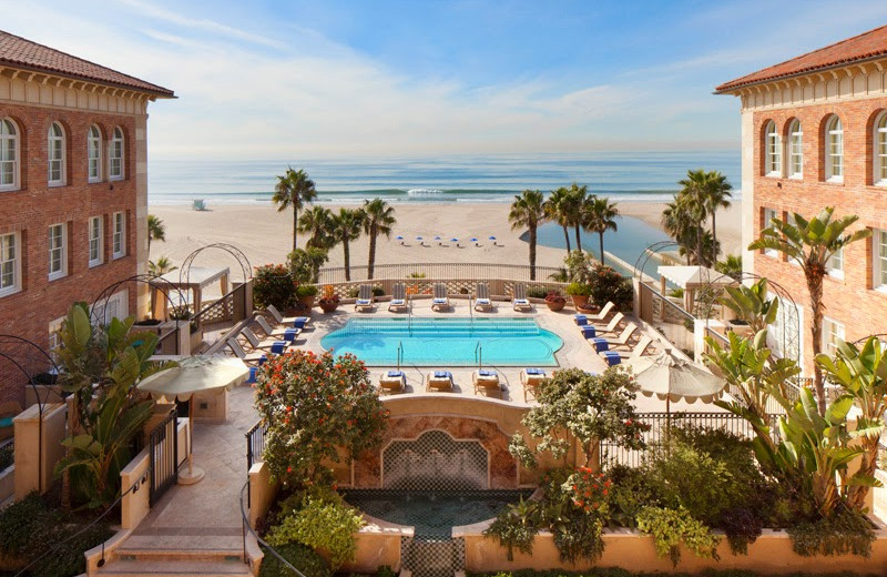 Exterior view of Casa del Mar.