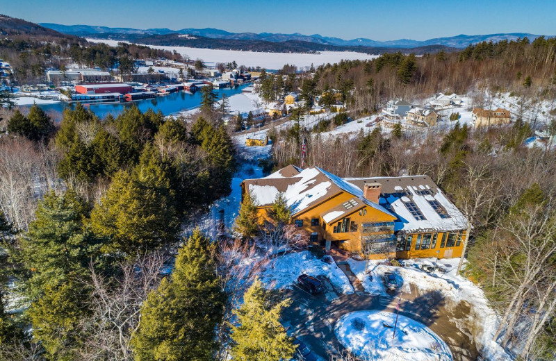 Aerial view of Summit Resort.