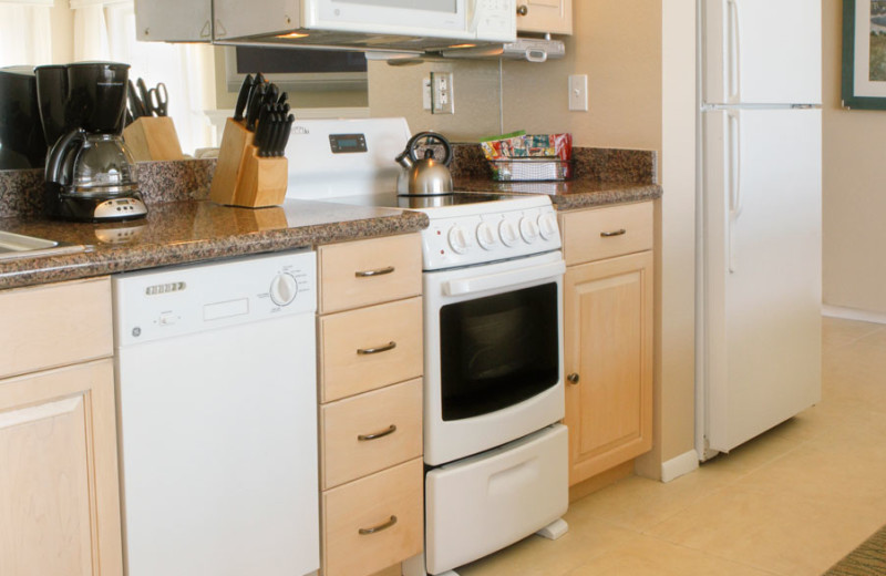 Kitchen at the Villa L'Auberge