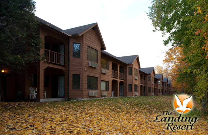 Exterior view of The Landing Resort.