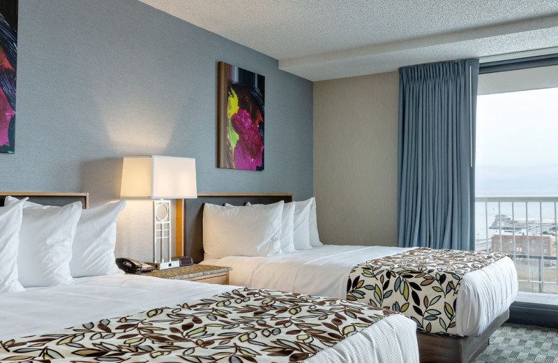 Guest room at Flagship Resort.