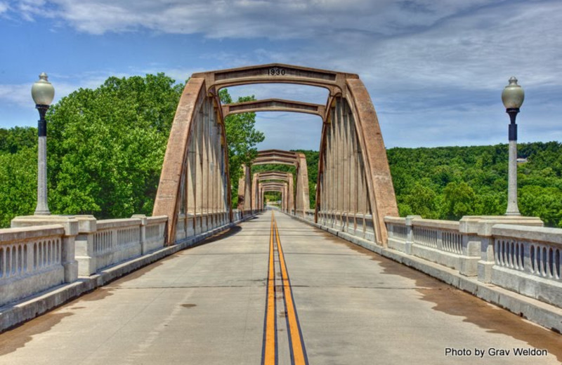 Rainbow Bridge near The White River Inn.