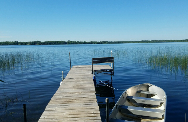 Lake view at Eagle Ridge Resort.