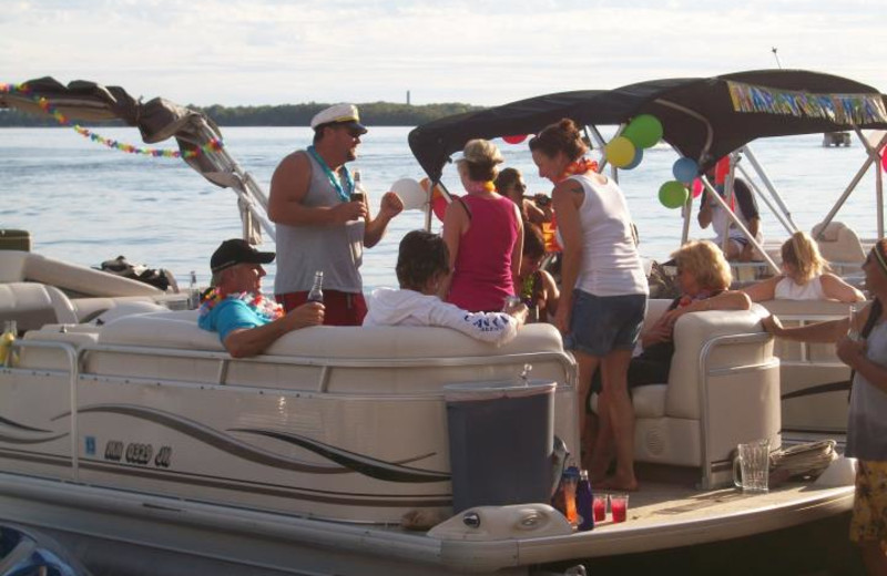 Boat rental at Holiday Inn Detroit Lakes.