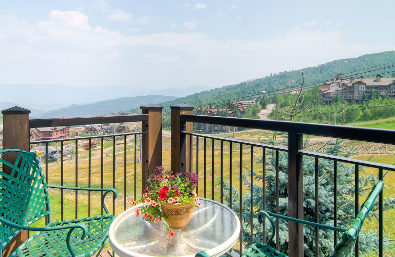 Rental balcony at Shadowbrook Property Management.