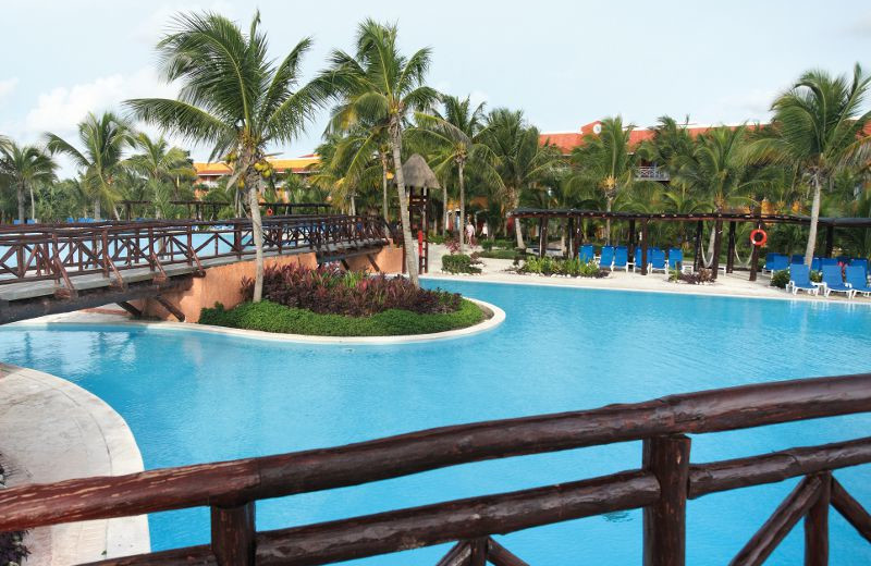 Outdoor Pool at Barcelo Maya Beach Resort