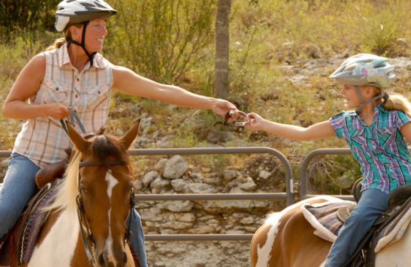 Mother and Daughter Riding at Sugar & Spice Ranch