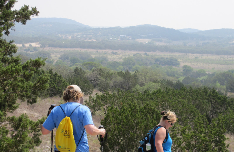 Hiking at Rancho Cortez.