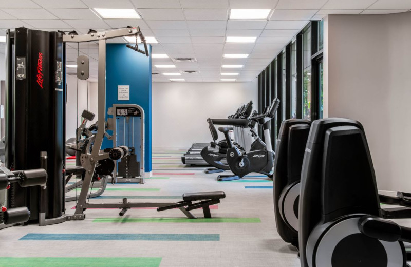 Fitness room at Sheraton Miami Airport Hotel & Executive Meeting Center.