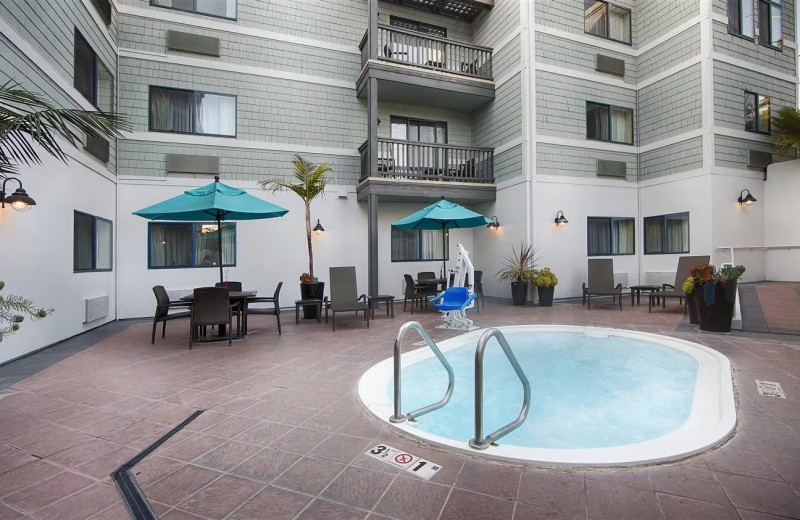 Outdoor pool at Best Western Plus All Suites Inn.