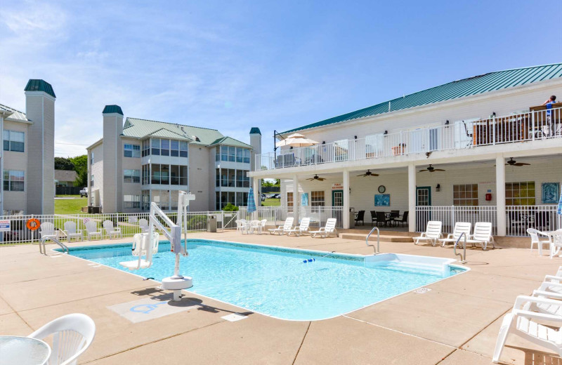 Rental pool at Branson Vacation Rentals.
