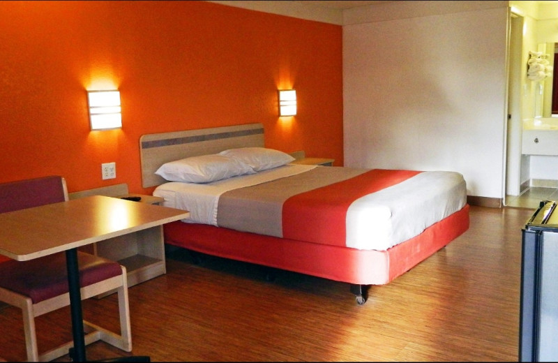 Guest room at Motel 6 - Benton Harbor