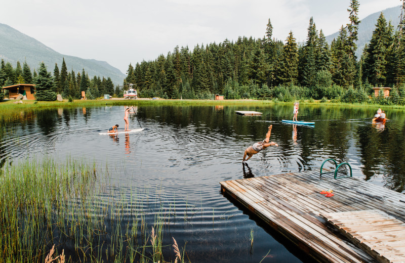 Lake view at CMH Cariboos Lodge.