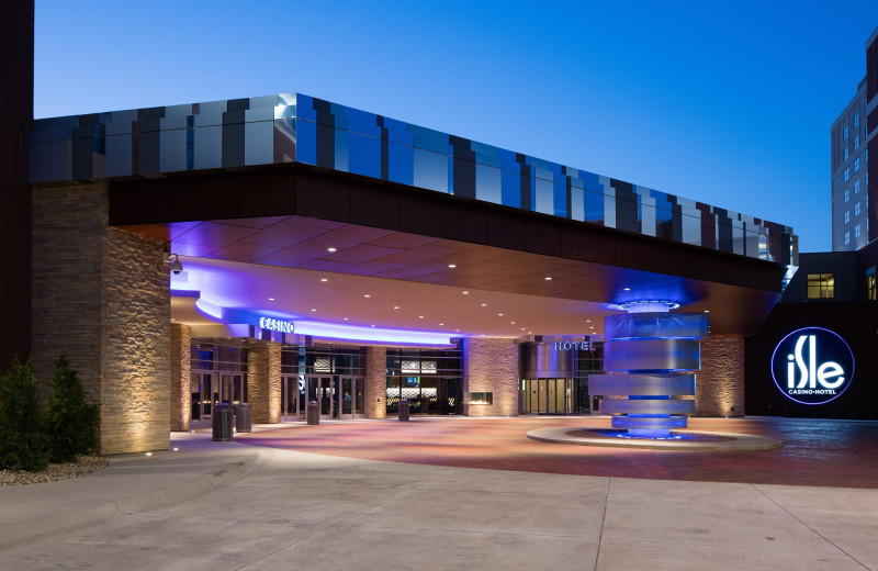 Exterior view of Isle of Capri Casino in Bettendorf.