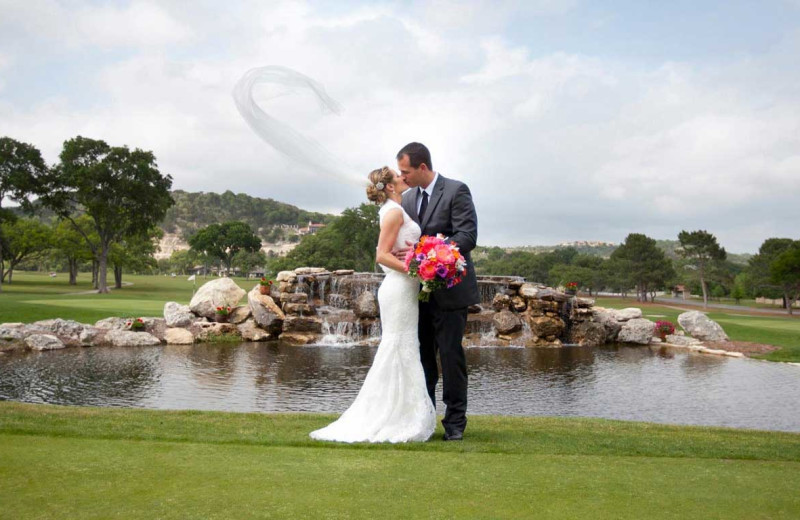 Wedding at Tapatio Springs Hill Country Resort.