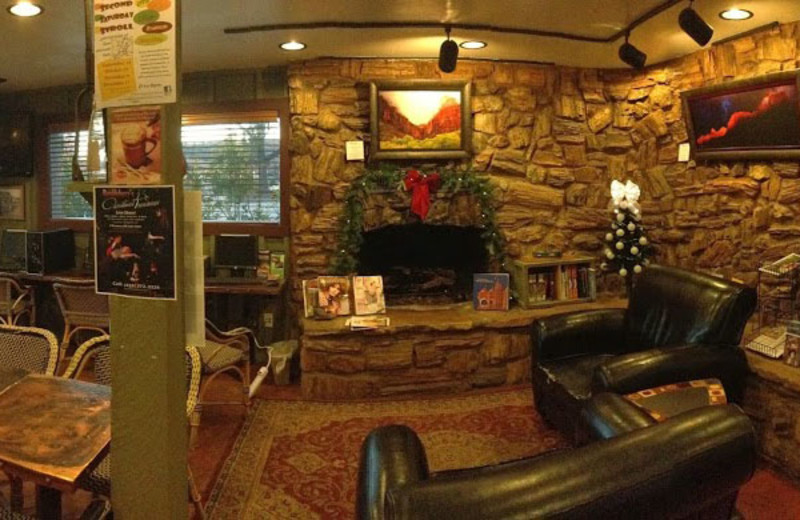 Lobby at Pioneer Lodge.