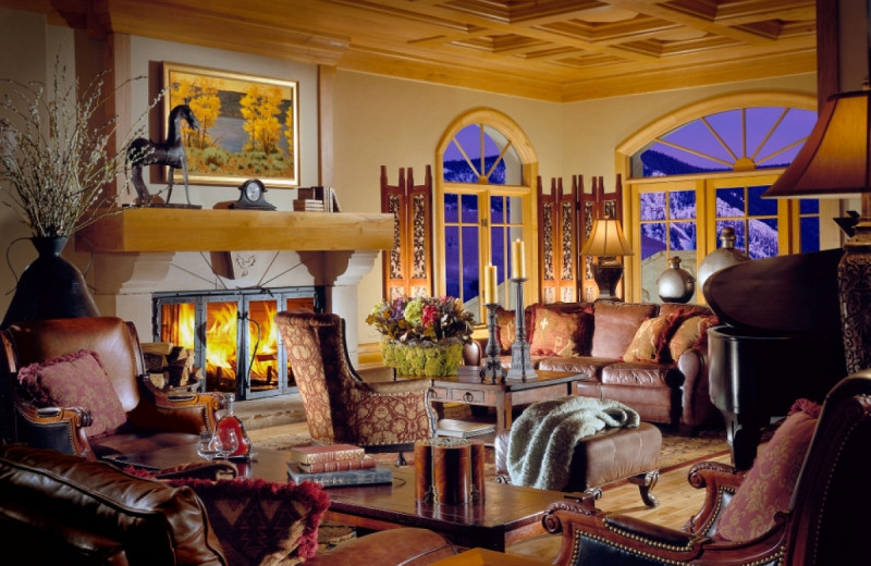 Lobby at Lodge & Spa At Cordillera.