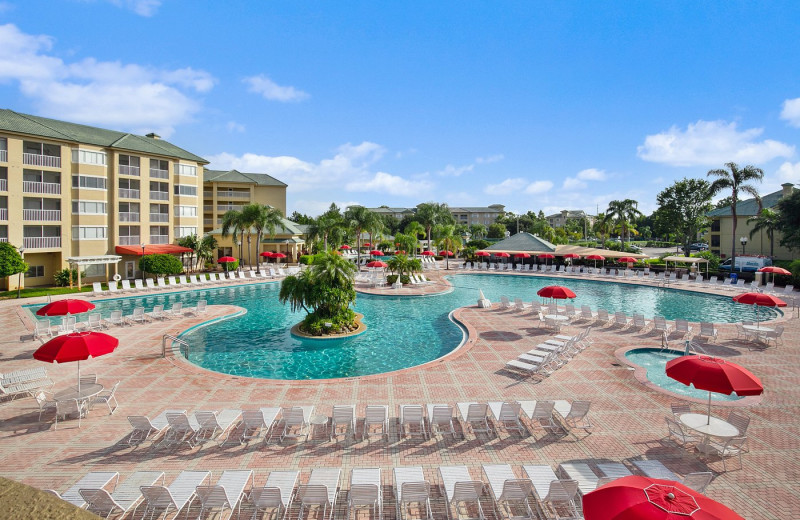 Outdoor pool at Silver Lake Resort.