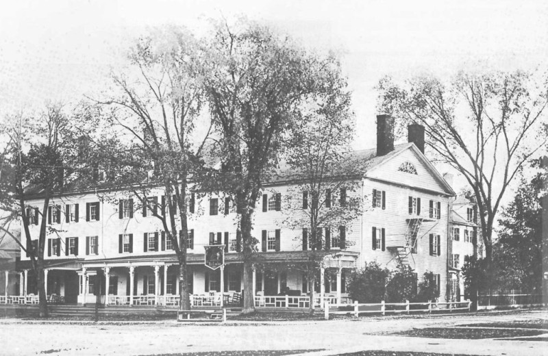 Historic photo of Red Lion Inn.