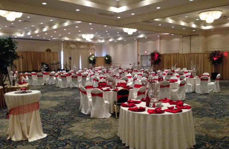 Wedding reception at Clarion Resort Fontainebleau.