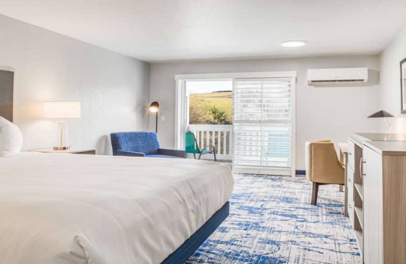 Guest room at Creekside Inn.