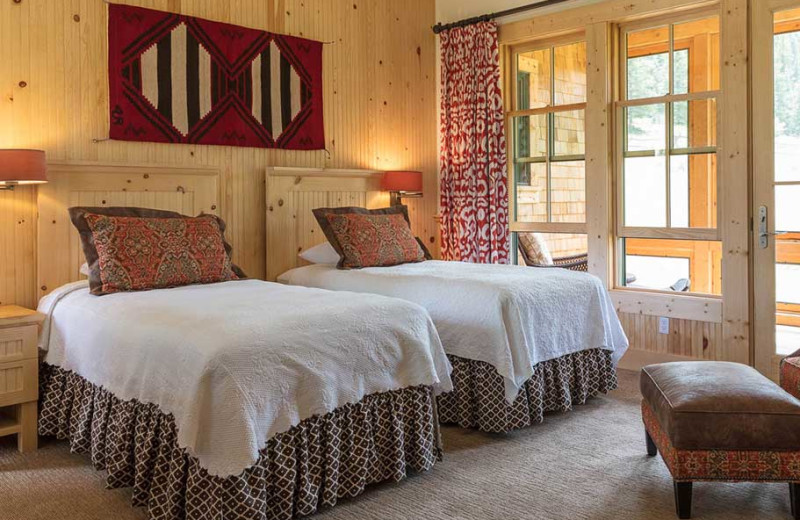 Guest room at 4UR Ranch.