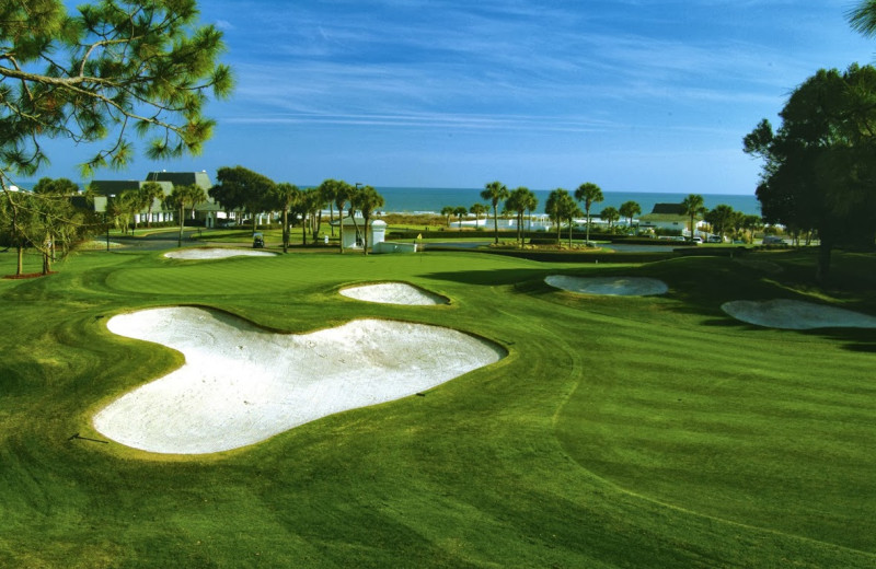 Golf course near Ocean Reef Resort.