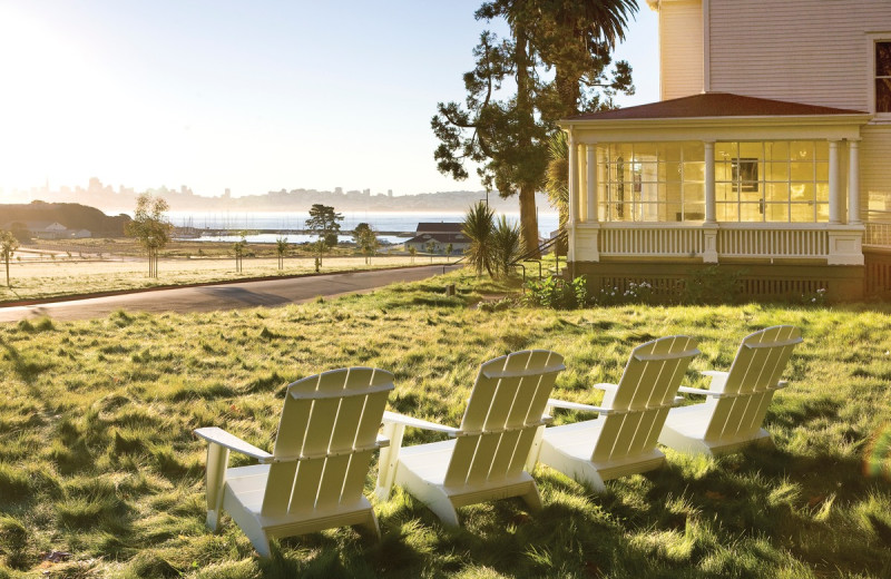 Exterior view of Cavallo Point Lodge.