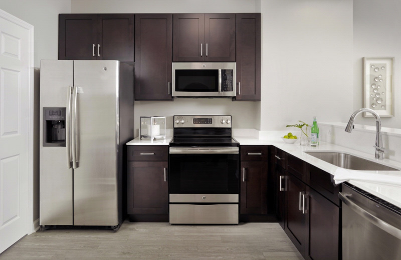 Guest kitchen at The Grove Resort & Spa.