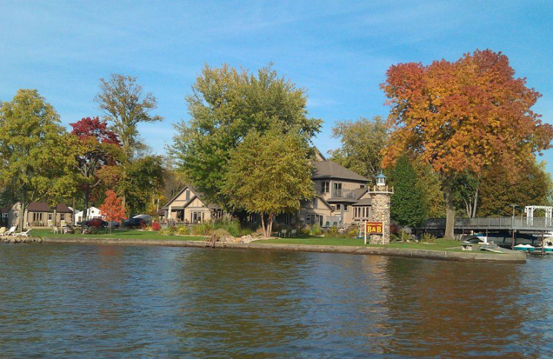 Exterior view of The Lighthouse Lodge.