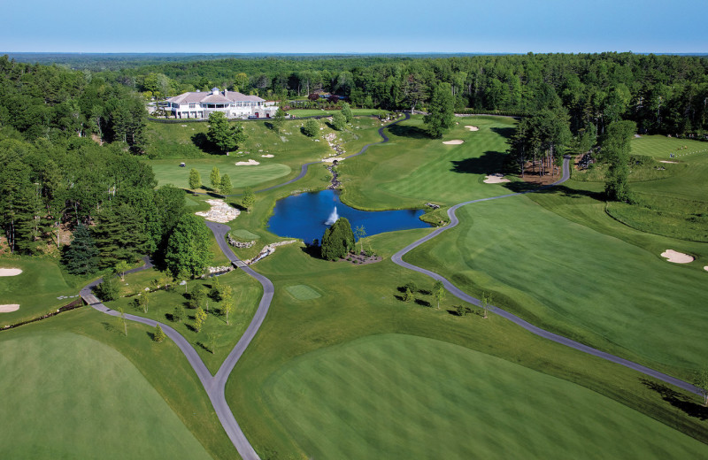 Golf course at Boothbay Harbor Oceanside Golf Resort.