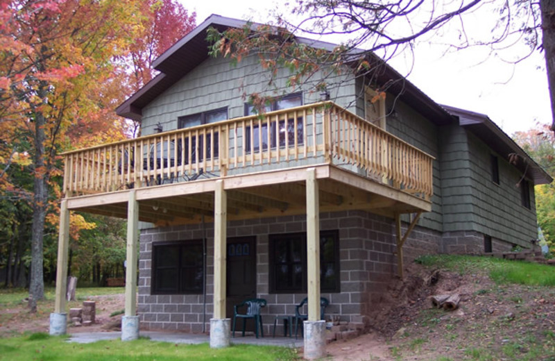 Vacation rental exterior at Whitetail Lodging.