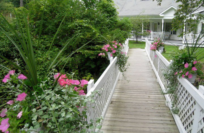 Walkway at Barnside Luxury Inn