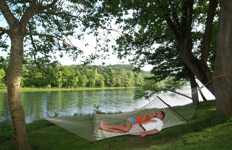 Relaxing at Rainbow Drive Resort.