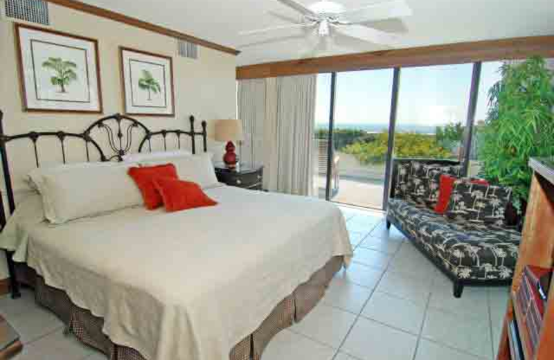 Guest room at McMillan Real Estate.