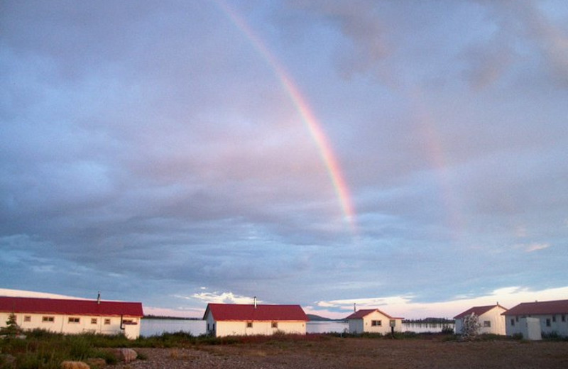 Cabins at Plummer's Arctic Fishing Lodges.