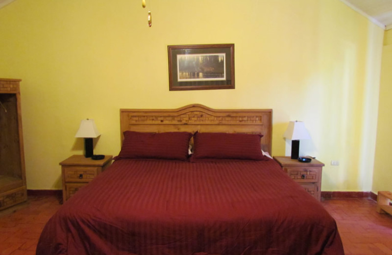 Guest room at Lago Vista Lake Guerrero.