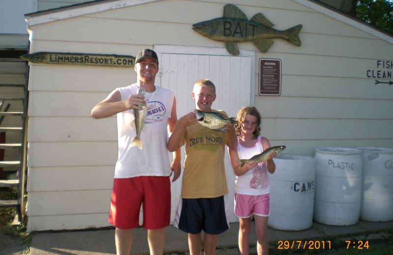 Fishing at Limmer's Resort.