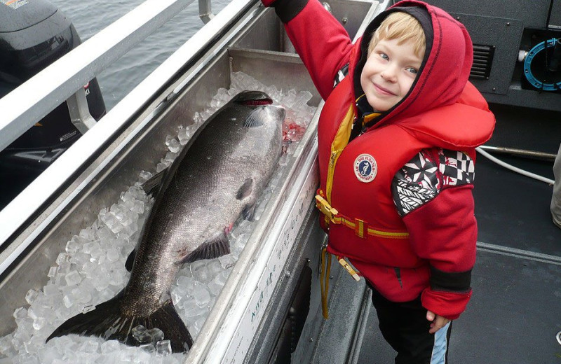 Fishing at Nootka Marine Adventures.