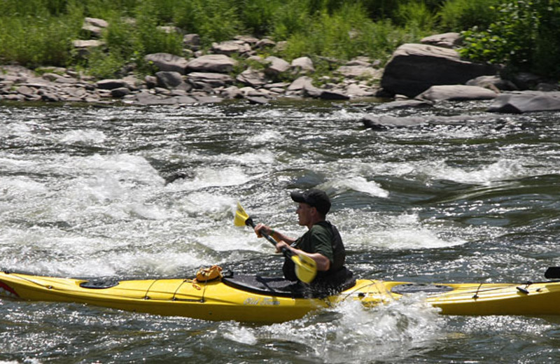 Kayaking at Ledges Hotel