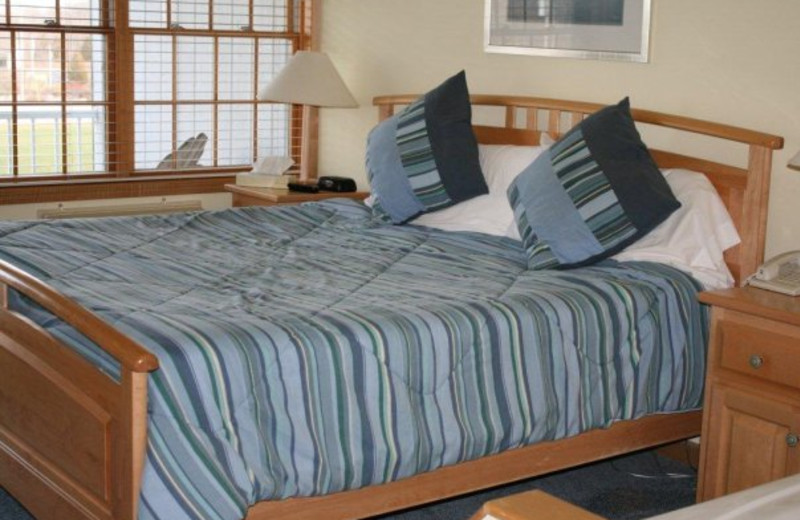 Bedroom at Birchwood Lodge.