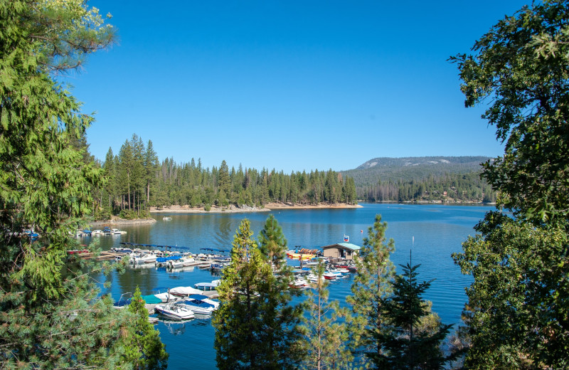 Lake view at Miller's Landing Resort.