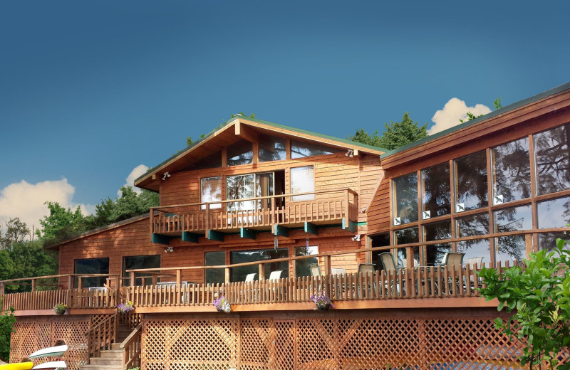 Exterior view of The Fireweed Lodge.