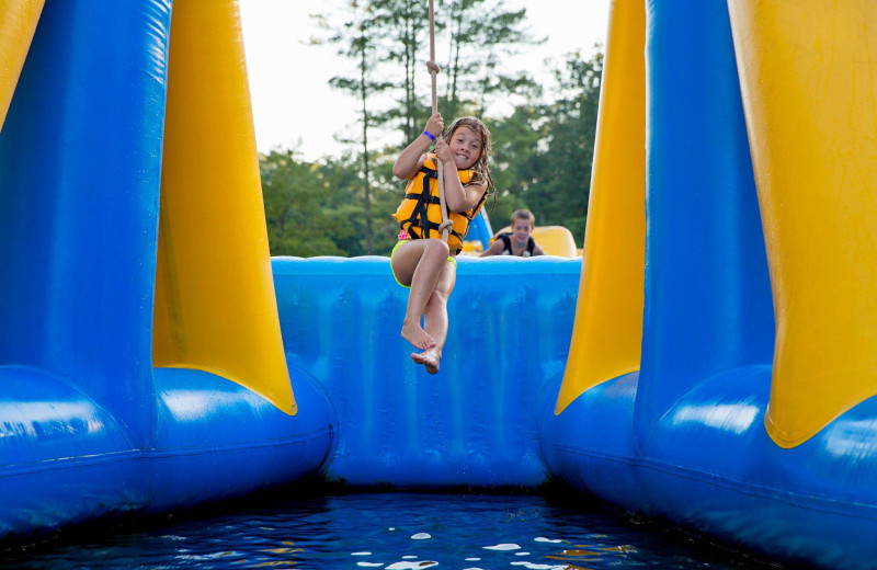 Water park at ACE Adventure Resort.