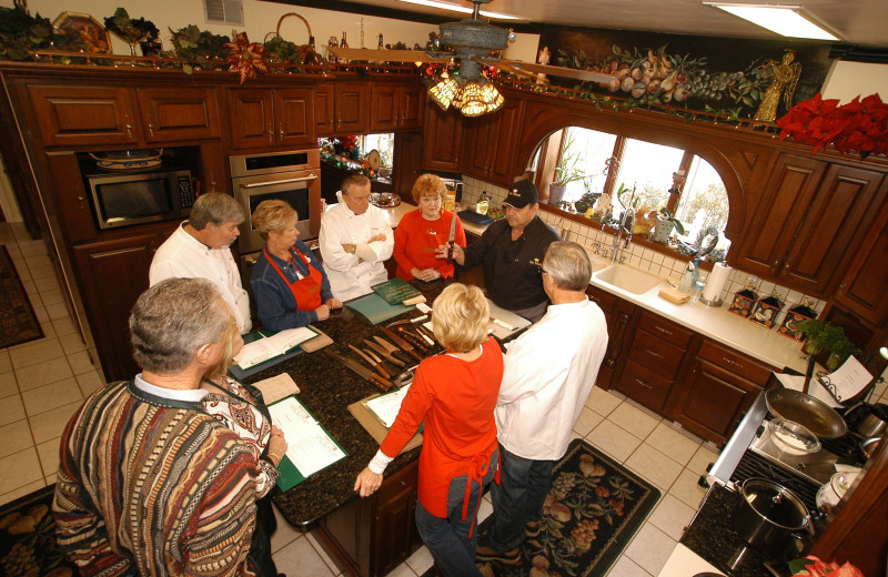 Kitchen at Annville Inn.